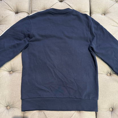 Lacoste Tape Crewneck Sweatshirt 'Navy Blue' (Second hand)