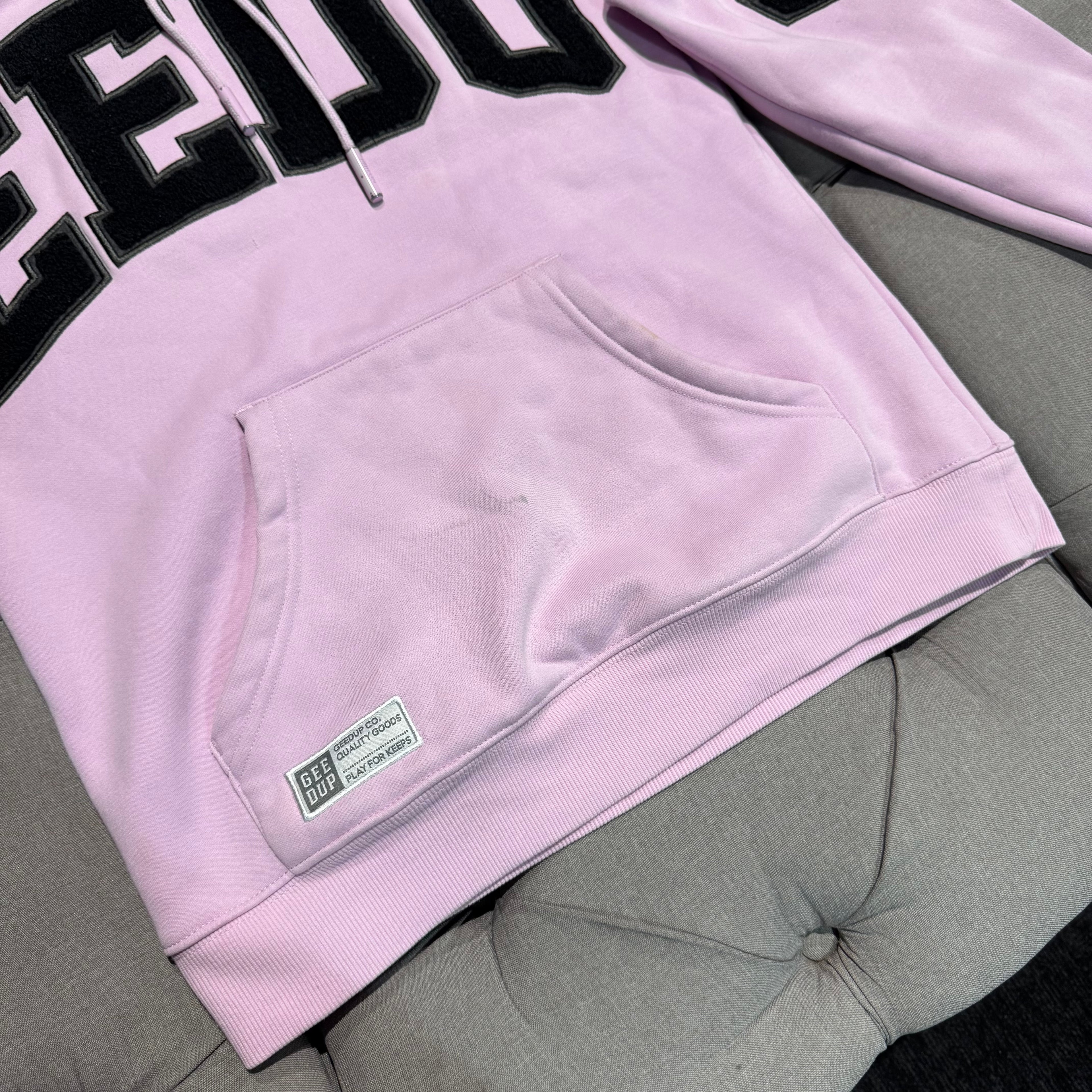 Geedup Team Logo Hoodie 'Lavender Black' (Second hand)