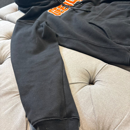 Geedup Play For Keeps Hoodie 'Black Orange' (Second hand)
