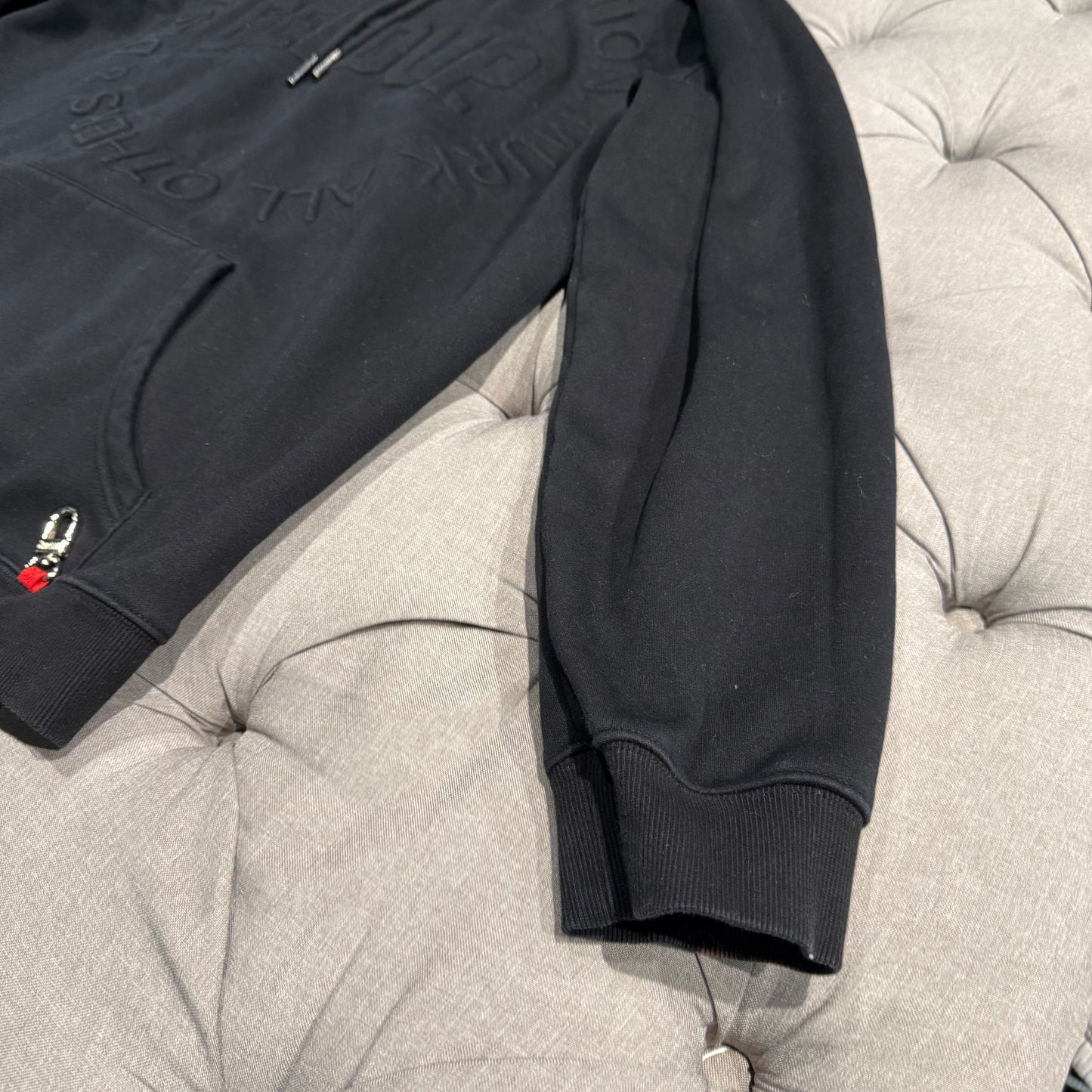 Geedup Embossed Logo Hoodie 'Black' (Second hand)