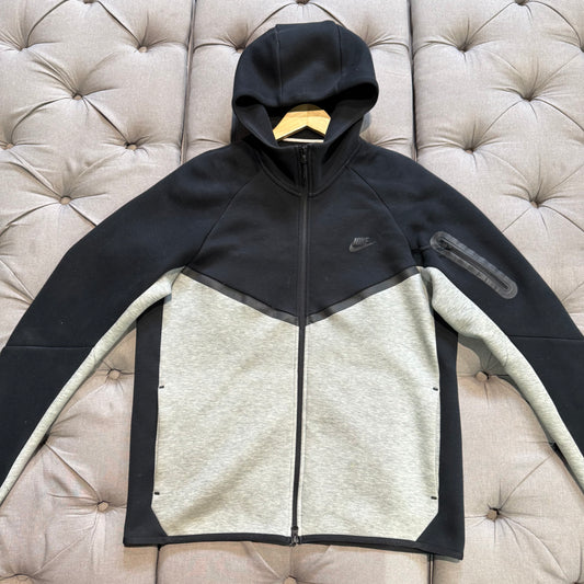 Nike Tech Fleece Jacket 'Black Grey' (Second hand)