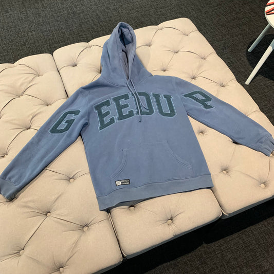 Geedup Team Logo Hoodie 'Petrol Blue' (Second hand)