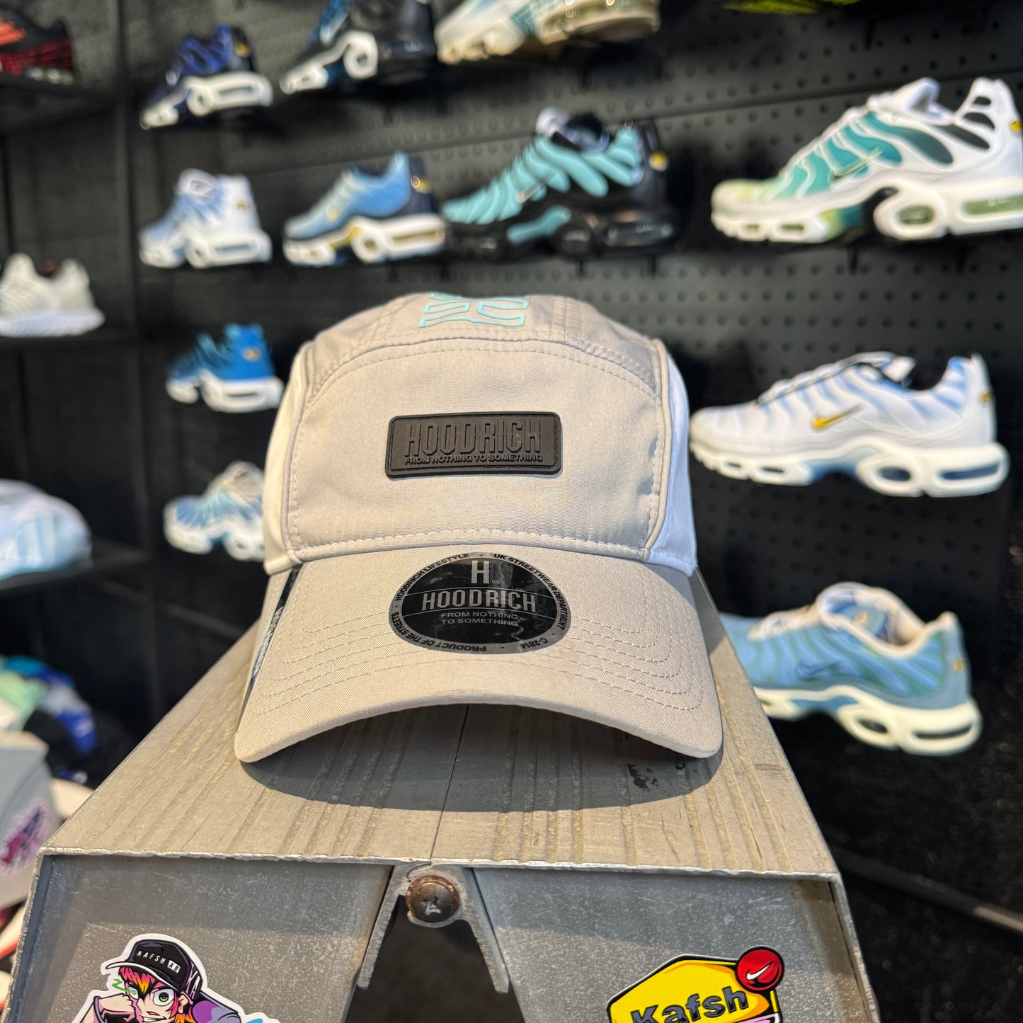 Hood Rich Cap ‘Grey Blue White’ (Second Hand)