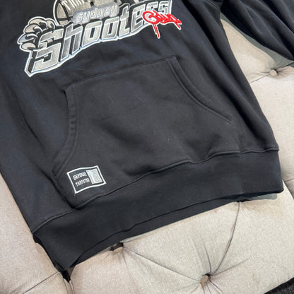 Geedup X Trapstar Sydney Shooters Hoodie 'Black' (Second hand)