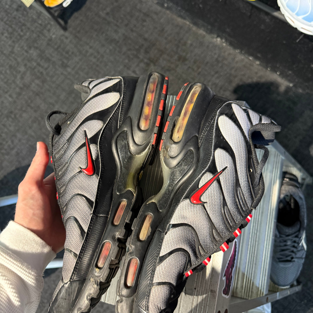 Nike Air Max Plus TN 'Dracula Black Gradient Red' (Second hand)