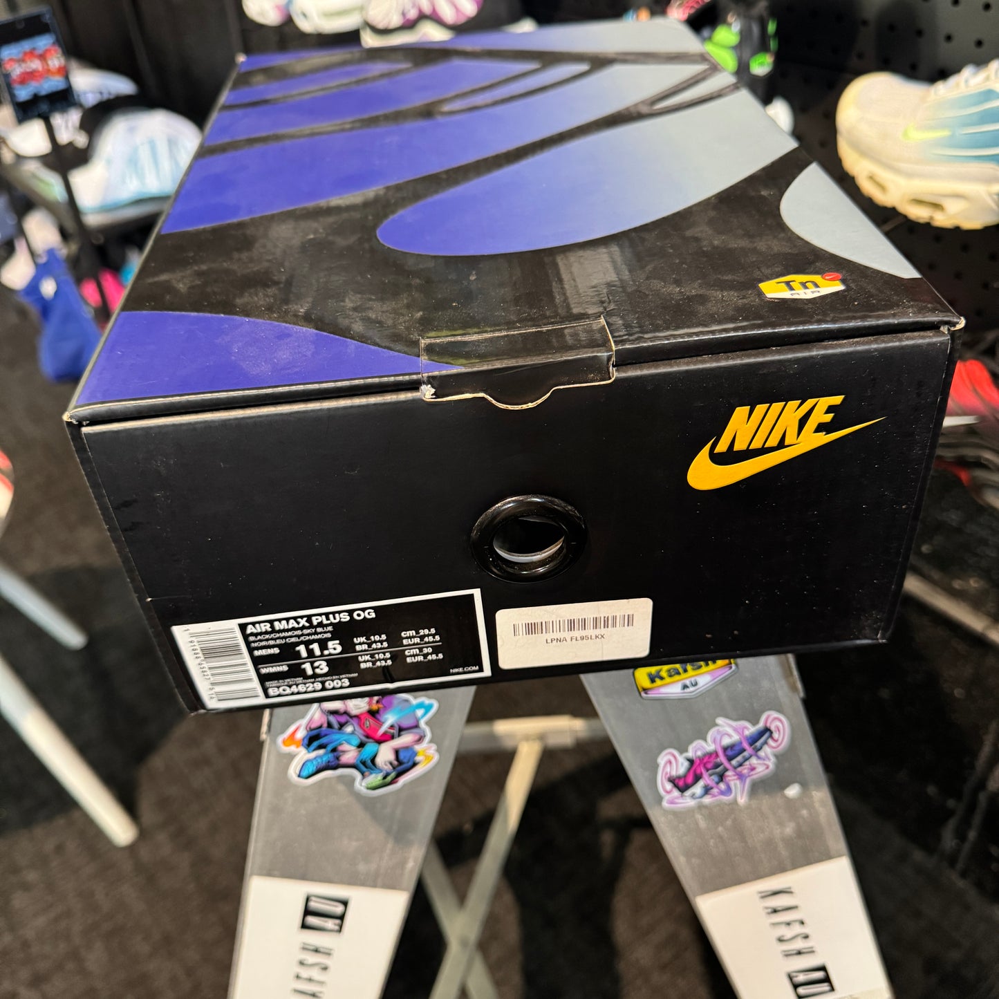 Nike Air Max Plus TN 'Hyper Blue' (2018 OG WITH BOX) (Brand New)
