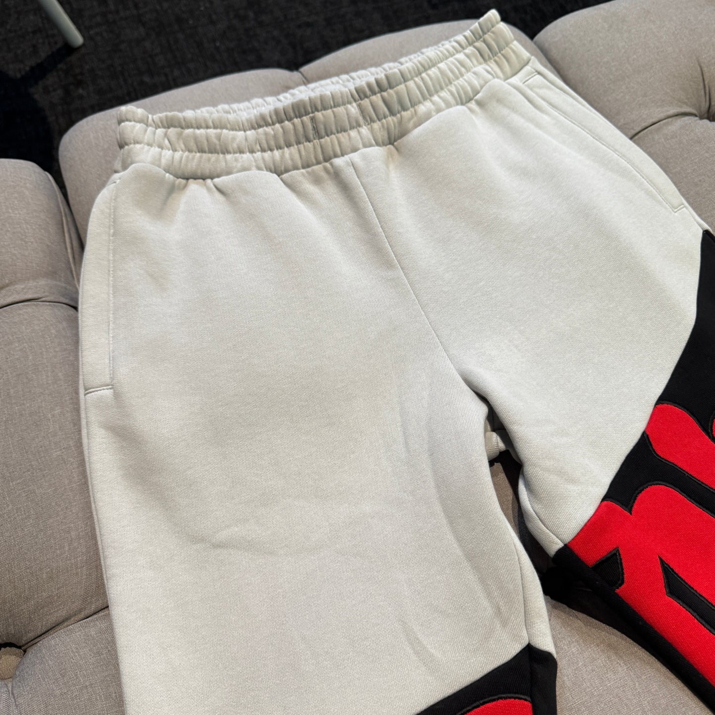 Syna World Forgive Me Cross Leg Logo 'Red Black Grey'