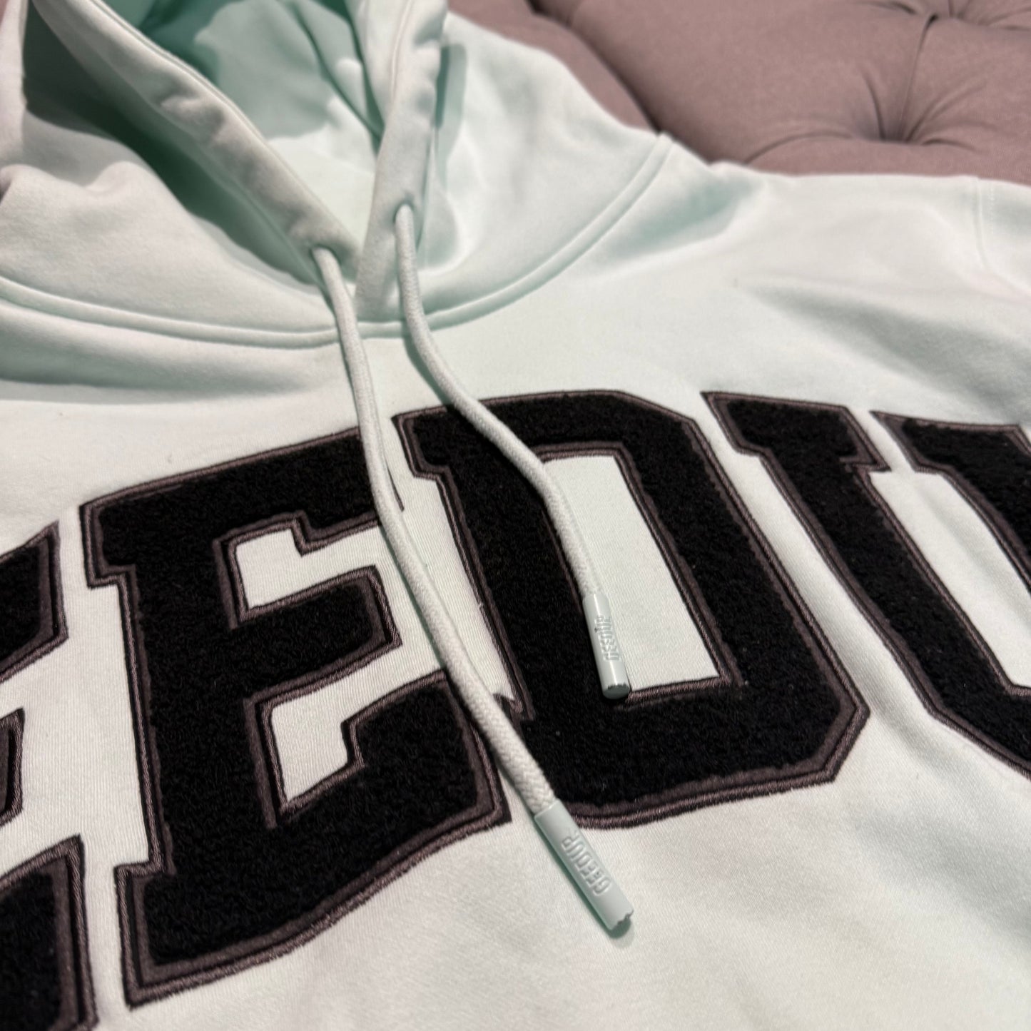 Geedup Team Logo Hoodie 'Mint Black' (Second hand)