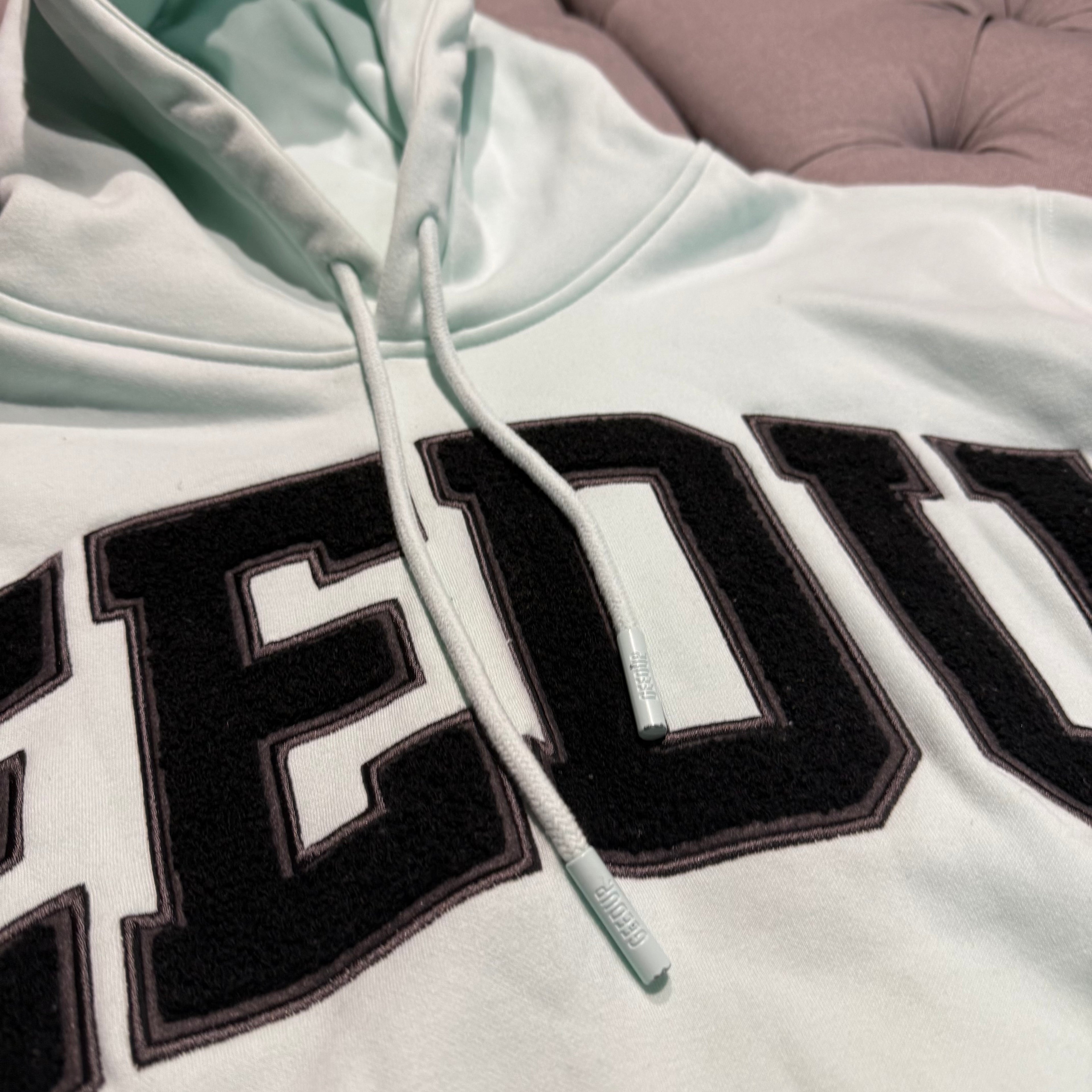 Geedup Team Logo Hoodie 'Mint Black' (Second hand)
