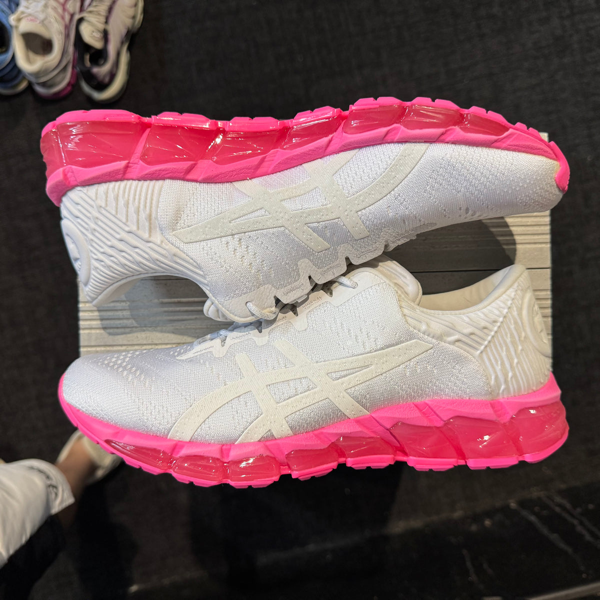 Asics Gel-Quantum 360 5 Jacquard 'White Hot Pink' (Brand New)