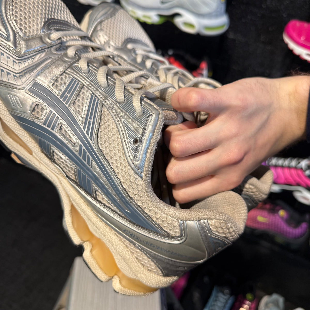 Asics Gel-Kayano 14 'Cream Ironclad' (Second hand)