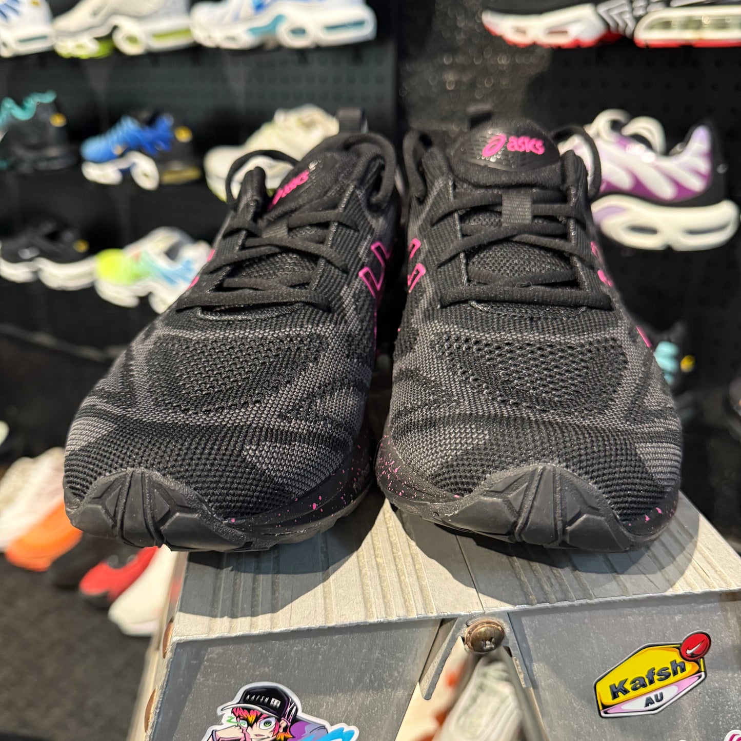 Asics Gel-Quantum 360 7 Knit Tokyo Neon 'Black Pink' (Second hand)