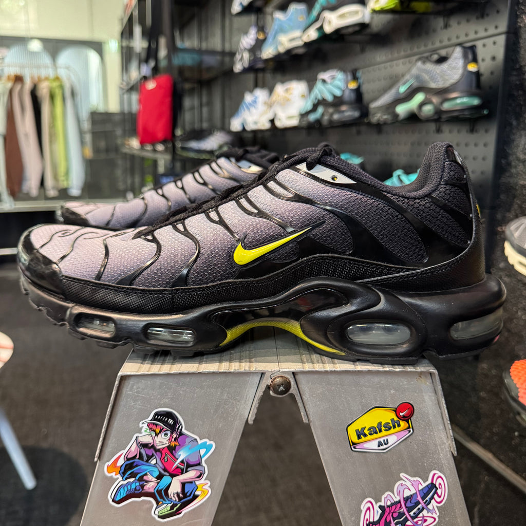 Nike Air Max Plus TN 'Wolf Grey Opti Yellow' (Second hand)