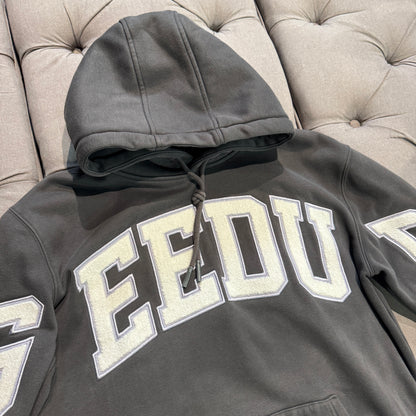Geedup Team Logo Hoodie 'Asphalt Grey White' (Second hand)