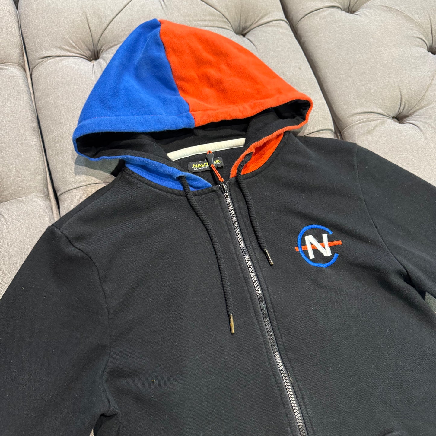 Nautica Competition Zipup Jacket 'Black Red Blue' (Second hand)