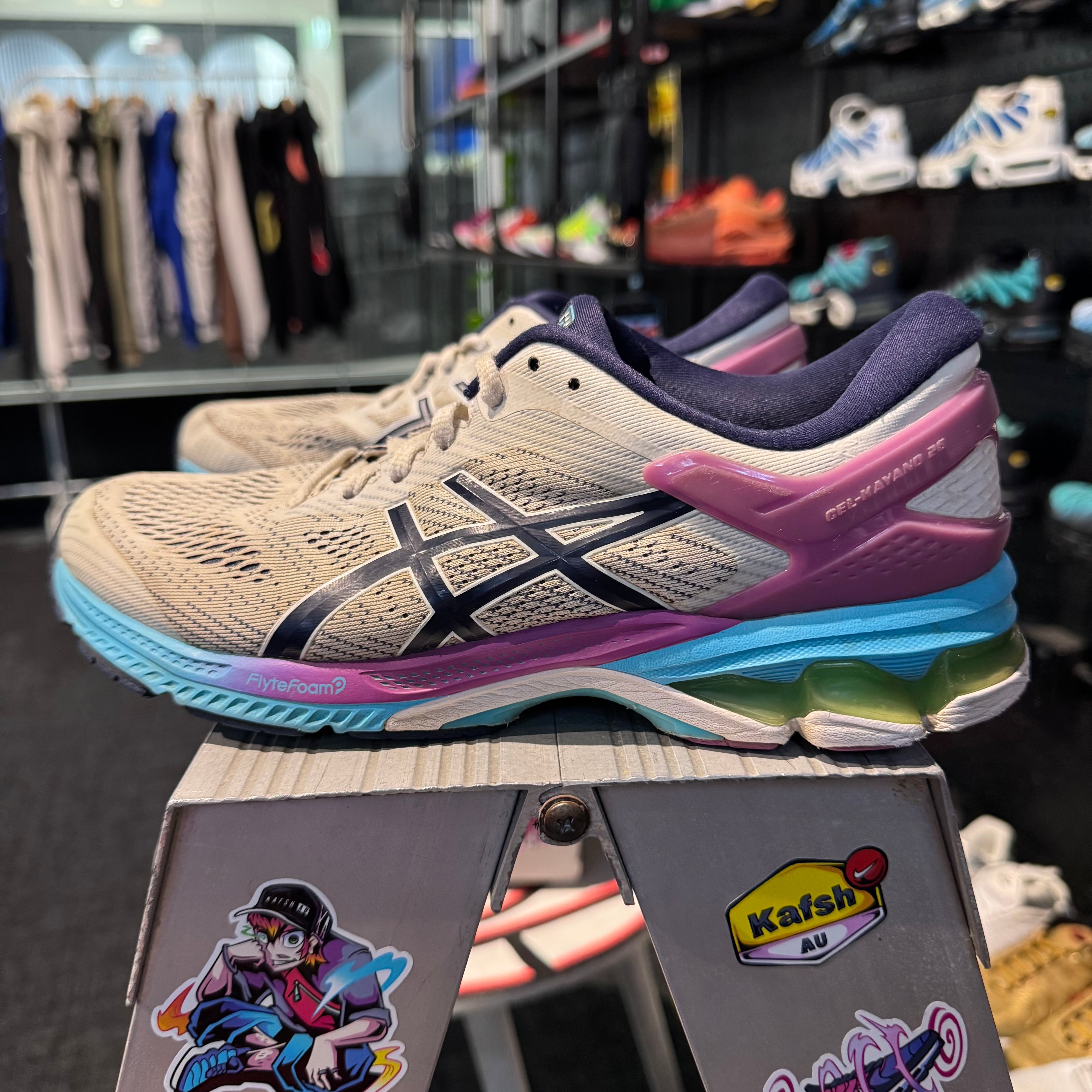 Asics Gel Kayano 26 'Purple White Blue' (Second hand)
