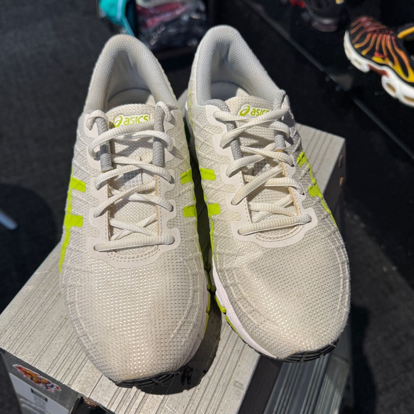 Asics Gel Quantum 180 4 'White Flash Yellow' (Second hand)