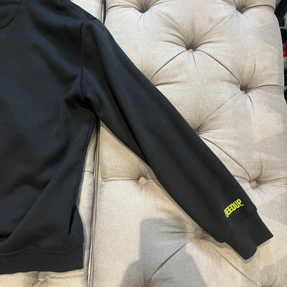Geedup Handstyle Hoodie 'Black Neon' (Second hand)