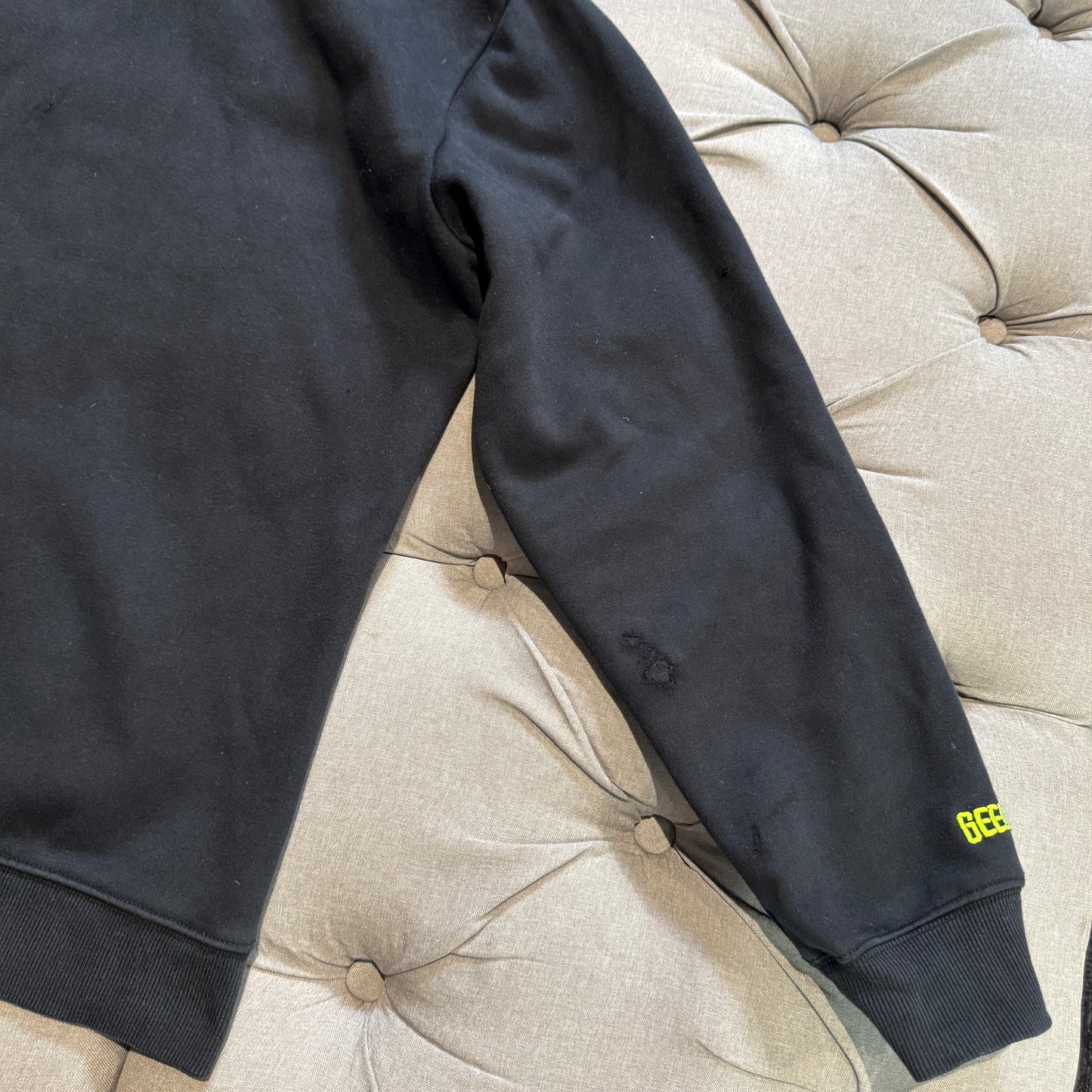 Geedup Handstyle Hoodie 'Black Volt' (Second hand)