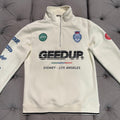 Geedup Sportsman Badges QTR Zip 'Light Cream' (Second hand)