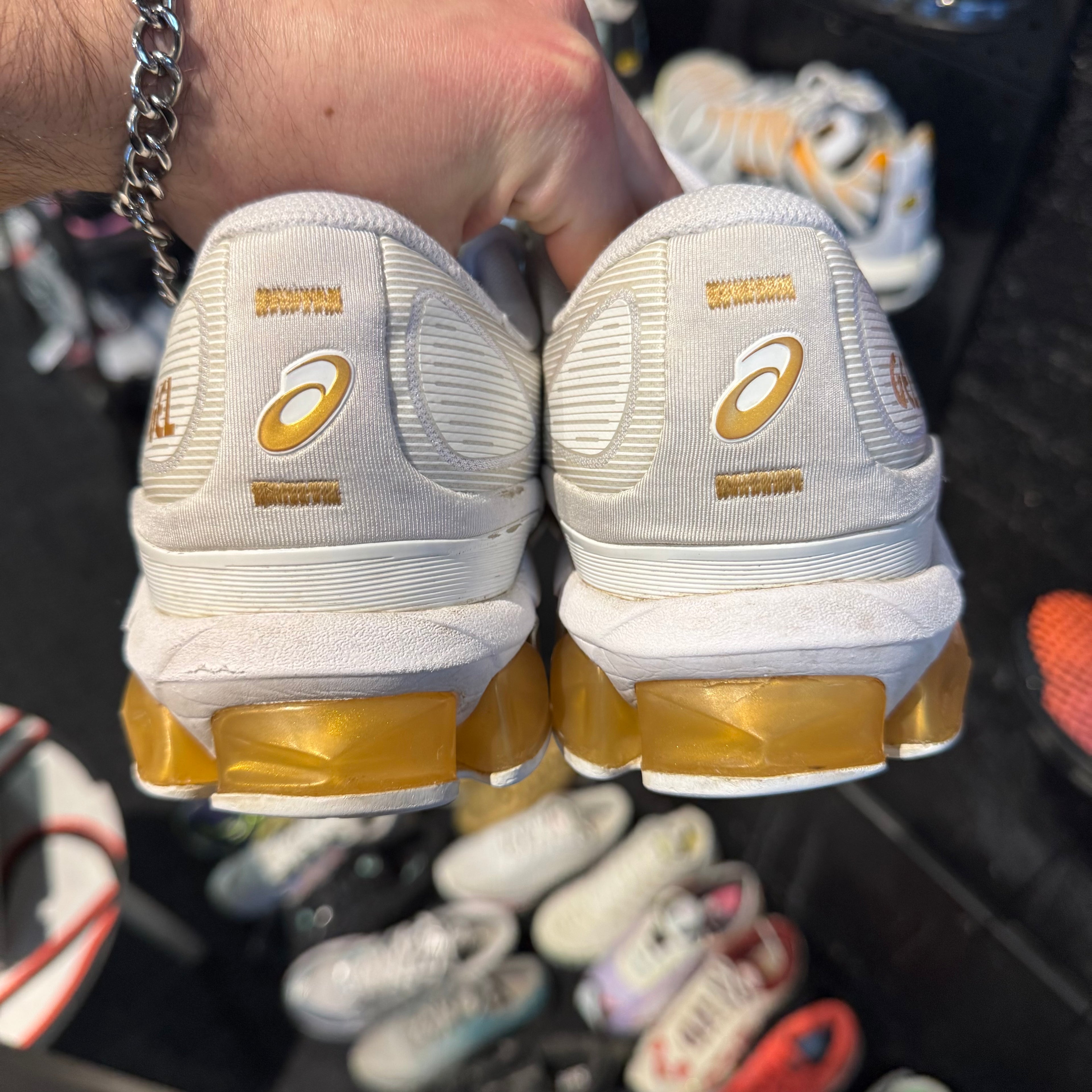 Asics Gel Quantum 360 7 'White Pure Gold' (Second hand)