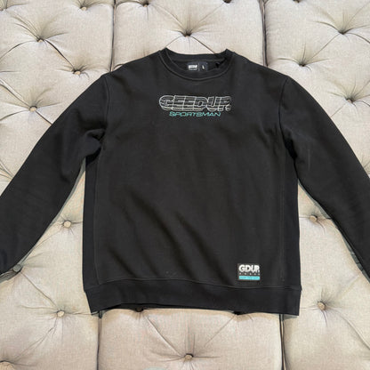 Geedup Sportsman Crewneck 'Black Teal' (Second hand)
