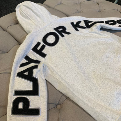 Geedup Play For Keeps Hoodie 'White/grey/black' (Second hand)