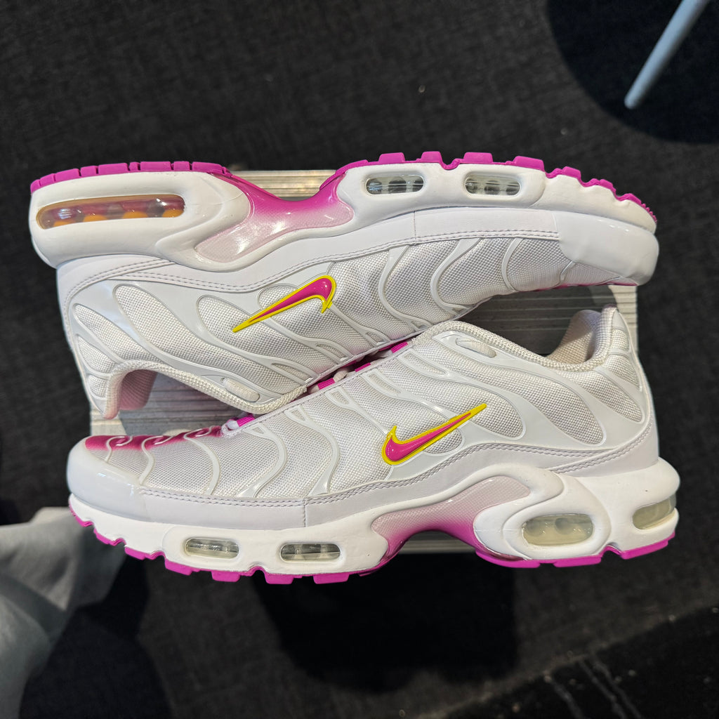 Nike Air Max Plus TN 'Lotus White Pink Fire' (Second hand)