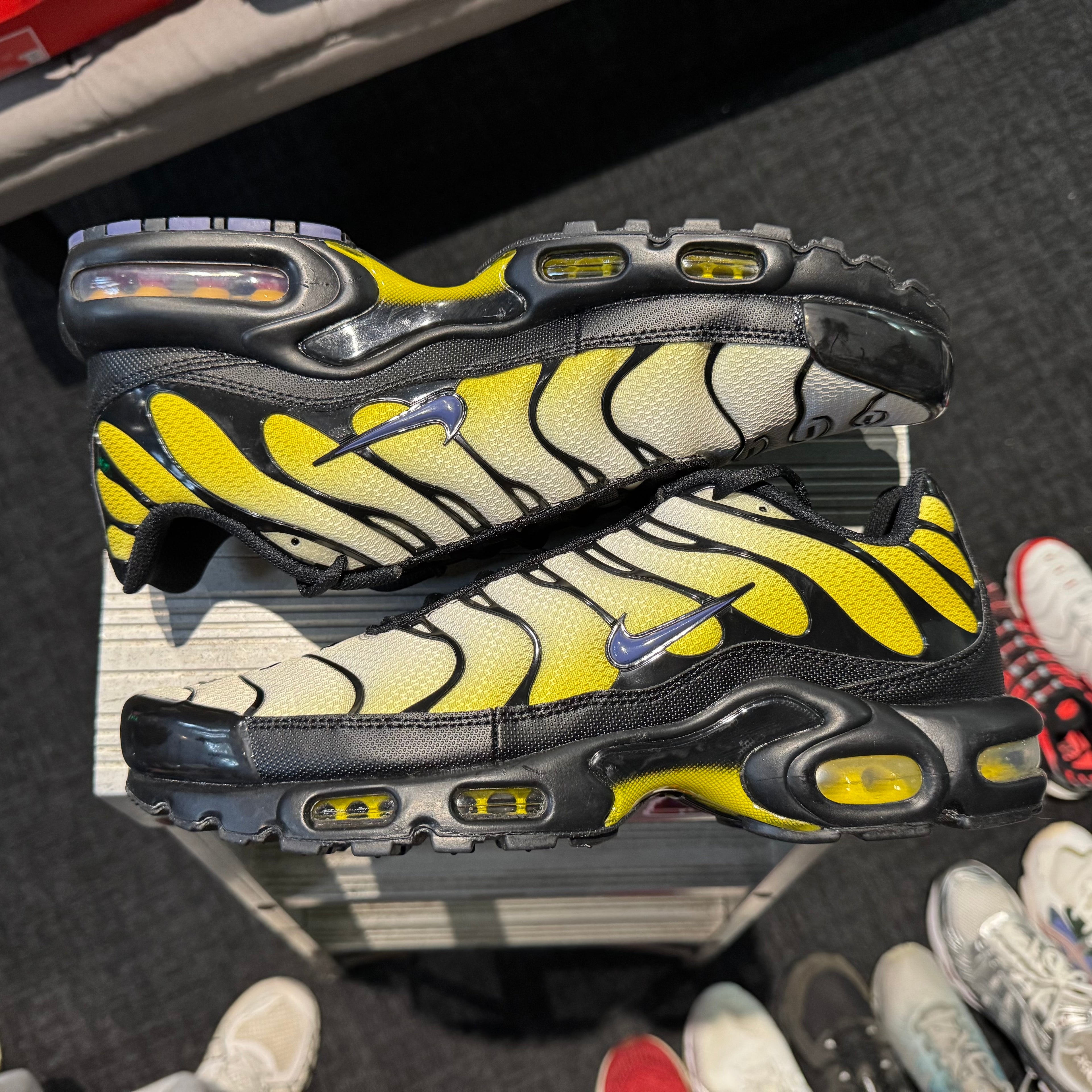 Nike Air Max Plus TN 'Black Bright Citron' (Brand New)