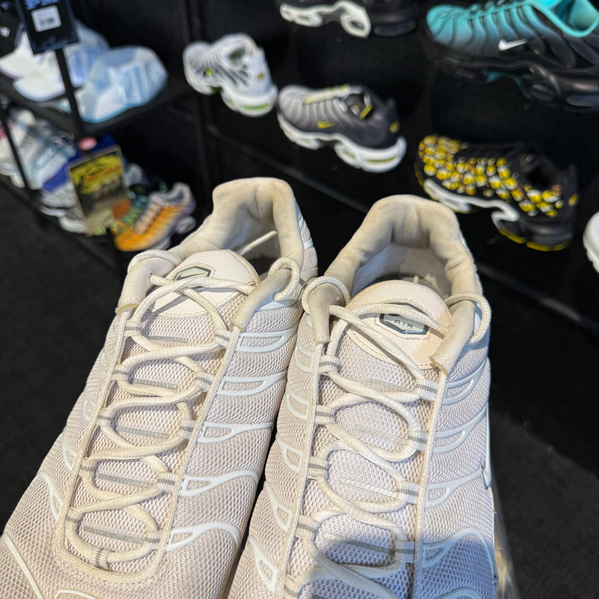 Nike Air Max Plus TN 'Triple White Casper' (Second hand)