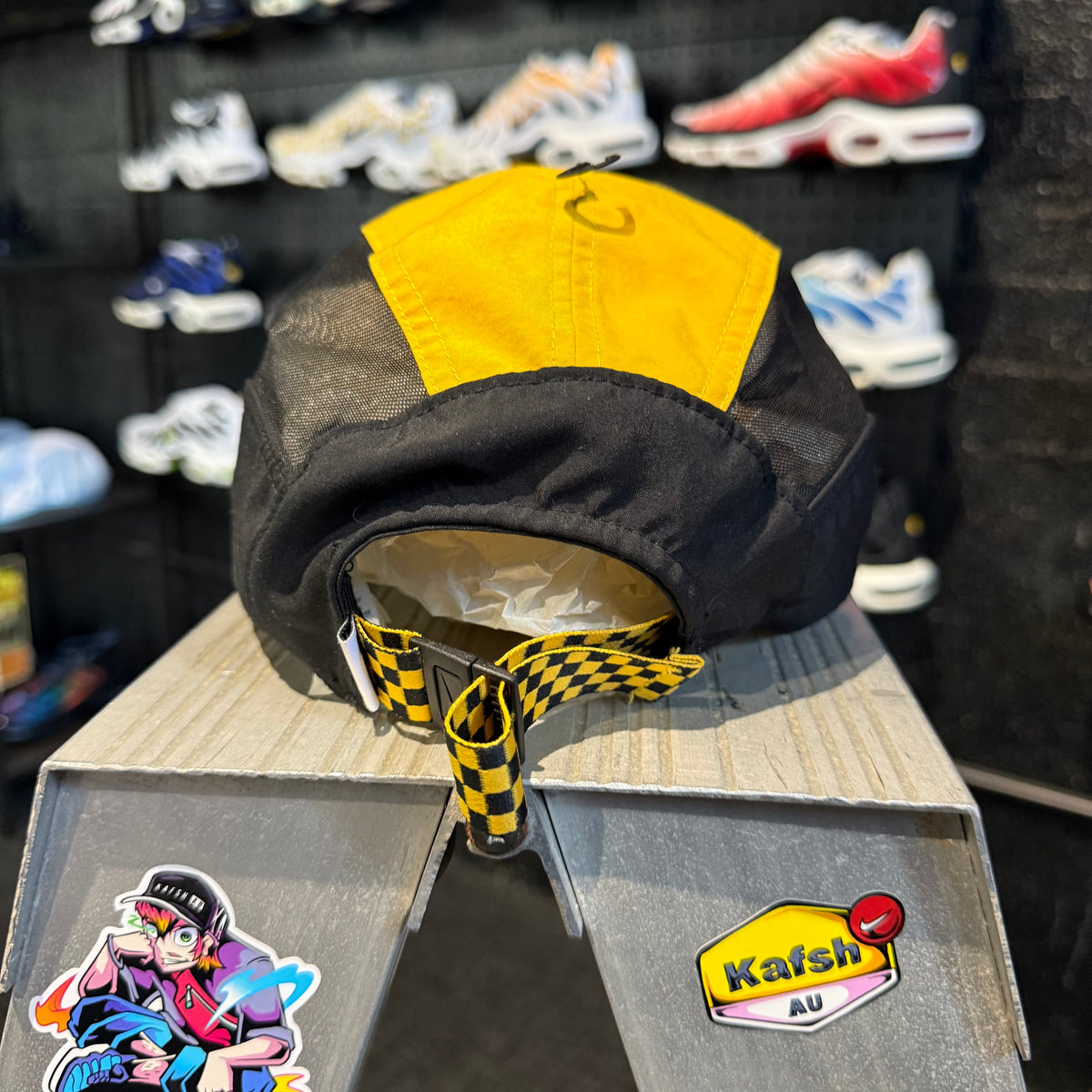 Nike Aerobill Pro Trail Tailwind Elite Dri-Fit Cap 'Black Yellow' (Brand New)