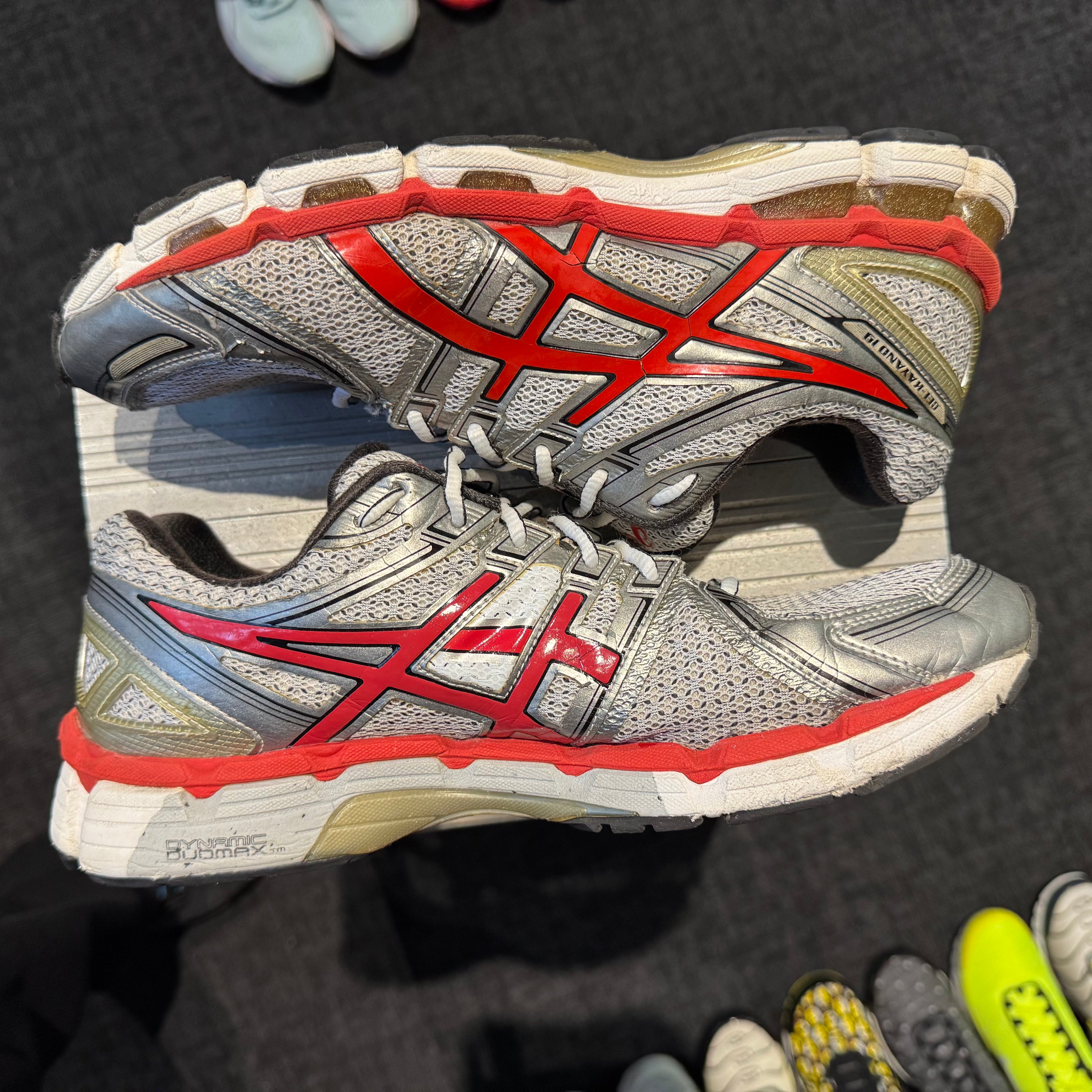 Asics Gel-Kayano 19 'Steel Red Titanium' (2012) (Second hand)