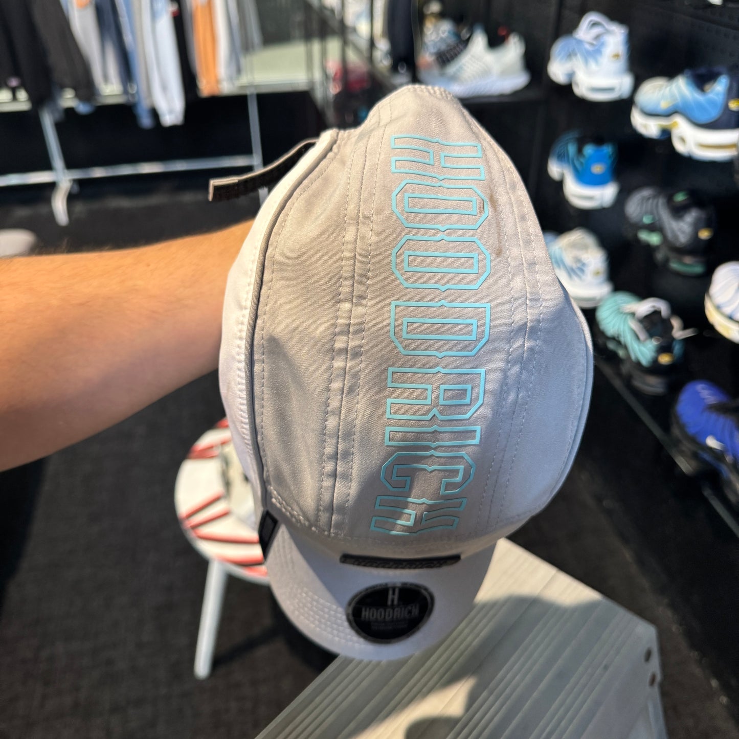 Hood Rich Cap ‘Grey Blue White’ (Second Hand)