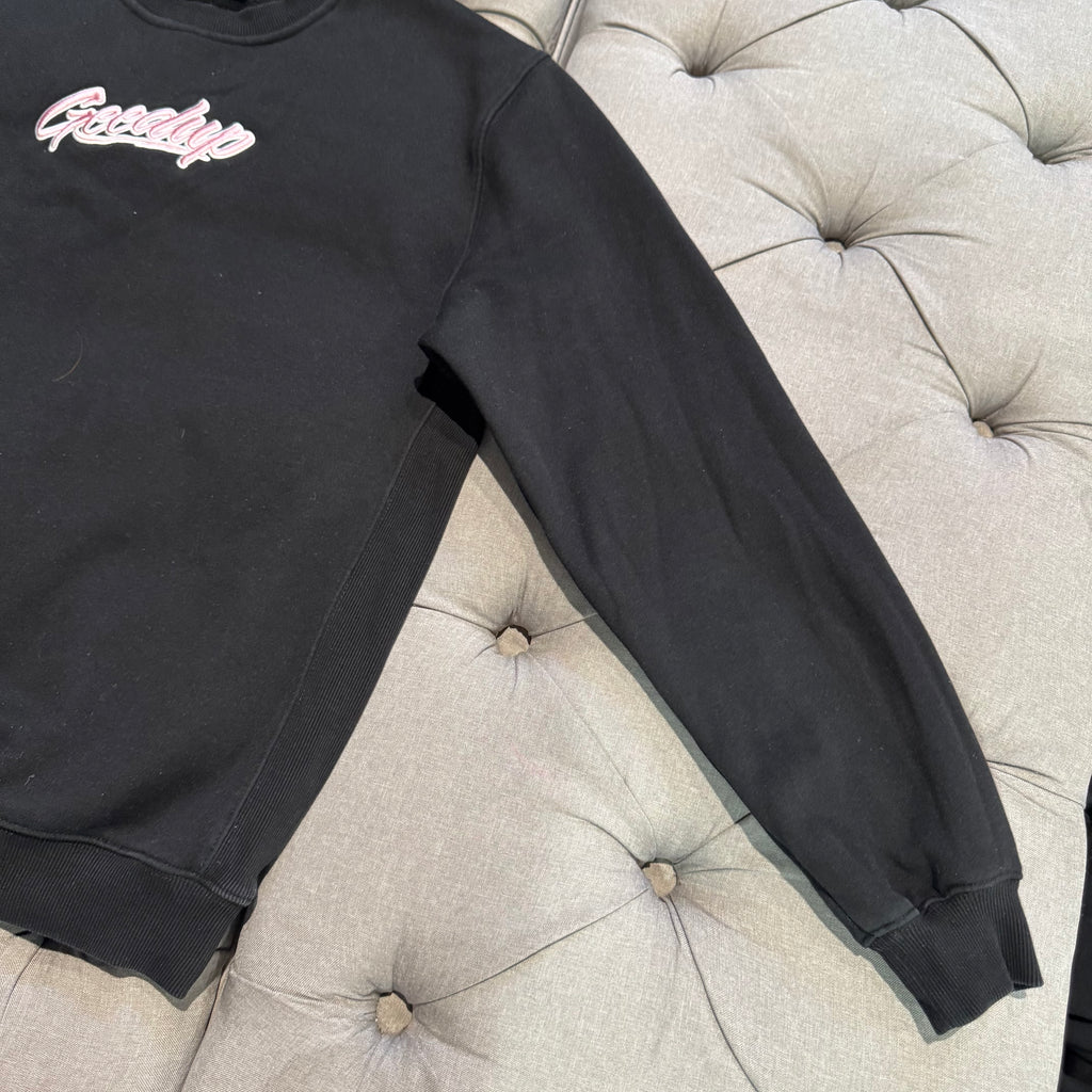 Geedup OS Script Crewneck 'Black Pink' (Second hand)