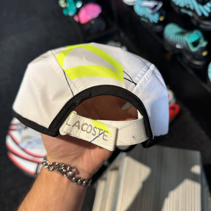 Lacoste Side Logo Cap 'White Neon' (Second hand)