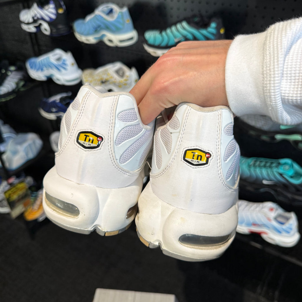 Nike Air Max Plus TN 'Triple White Casper' (Second hand)