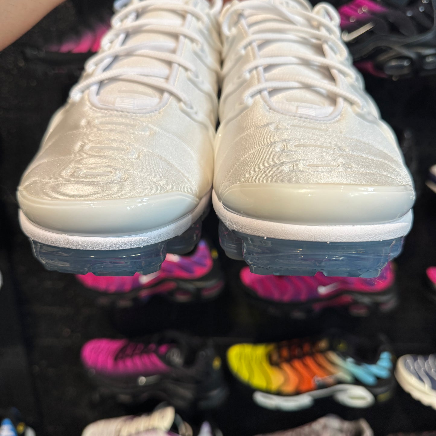 Nike Air Vapour Max Plus 'Triple White' (Brand New)