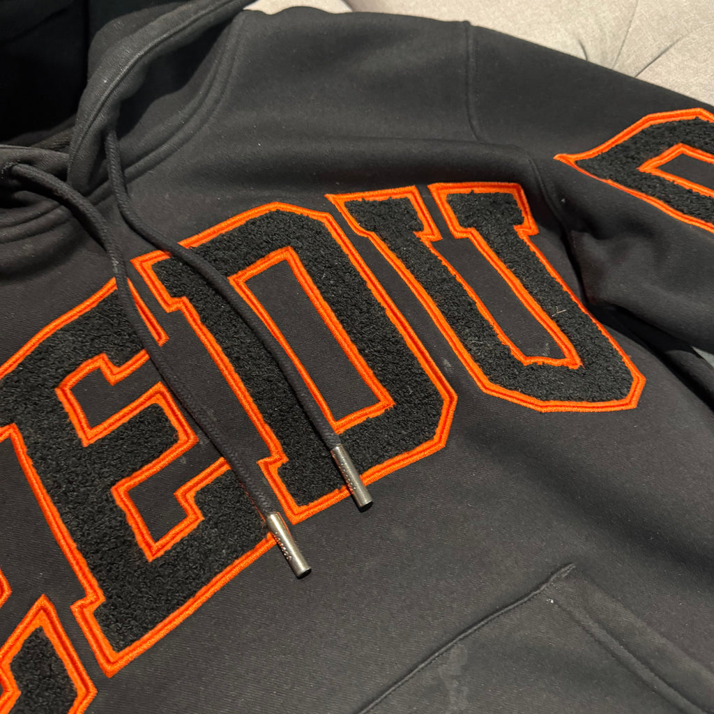 Geedup Team Logo Hoodie 'Black Orange'  (Second hand)