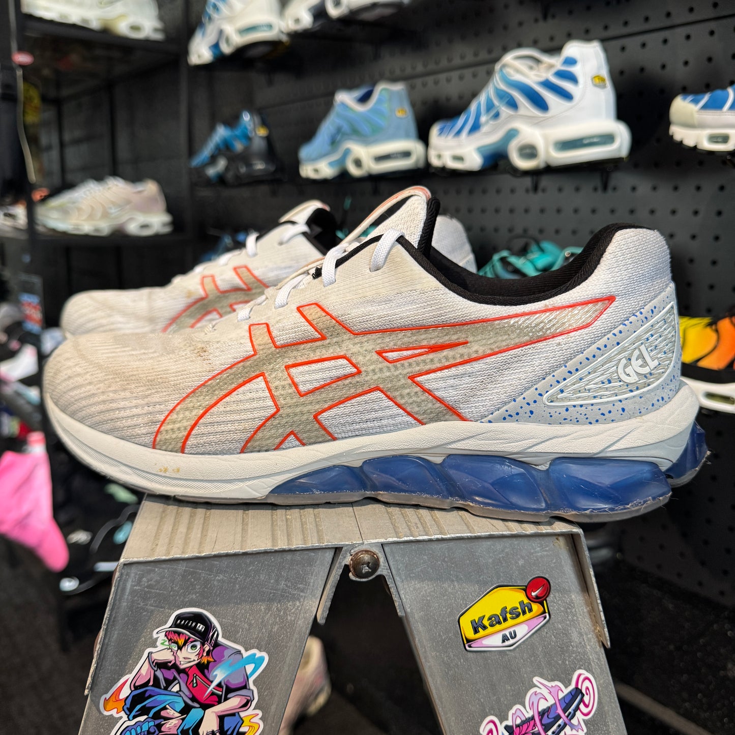 Asics Gel-Quantum 180 7 'White Concrete Blue' (Second hand)