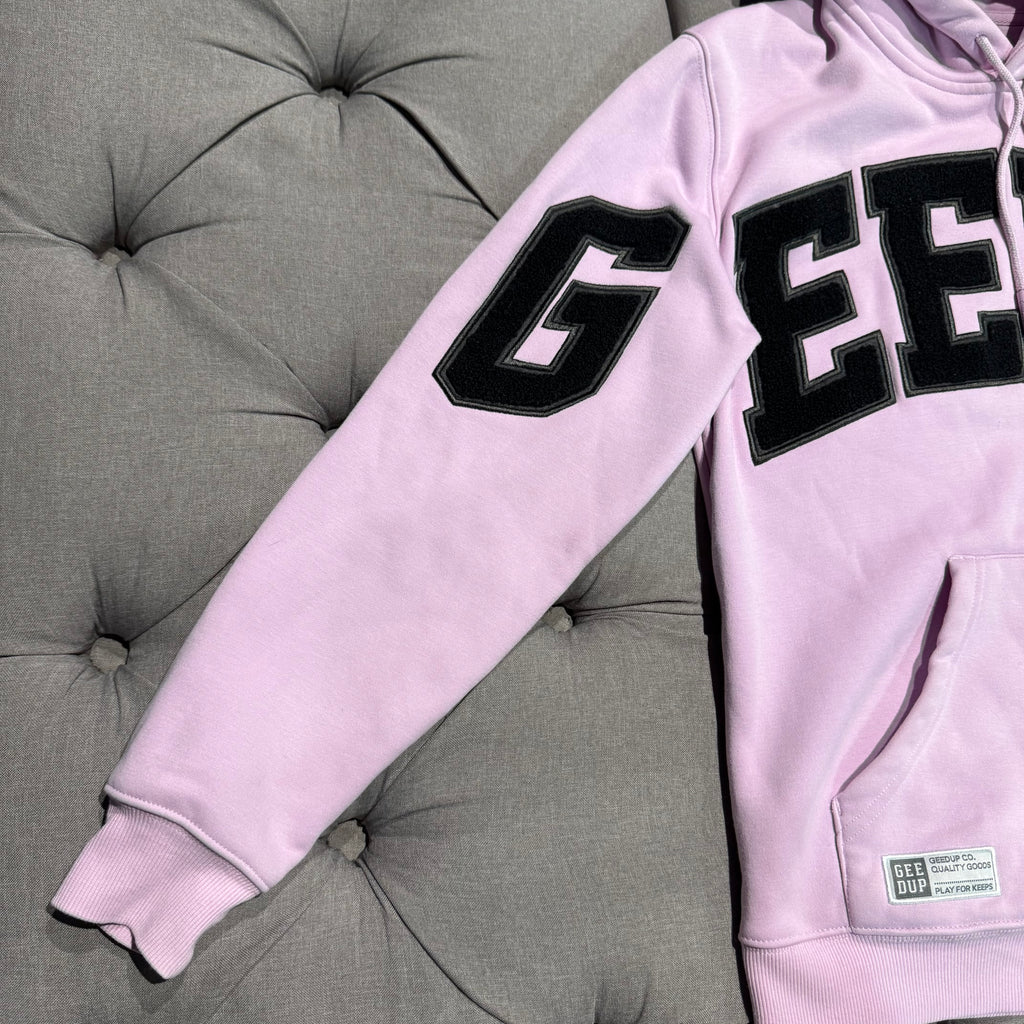 Geedup Team Logo Hoodie 'Lavender Black' (Second hand)