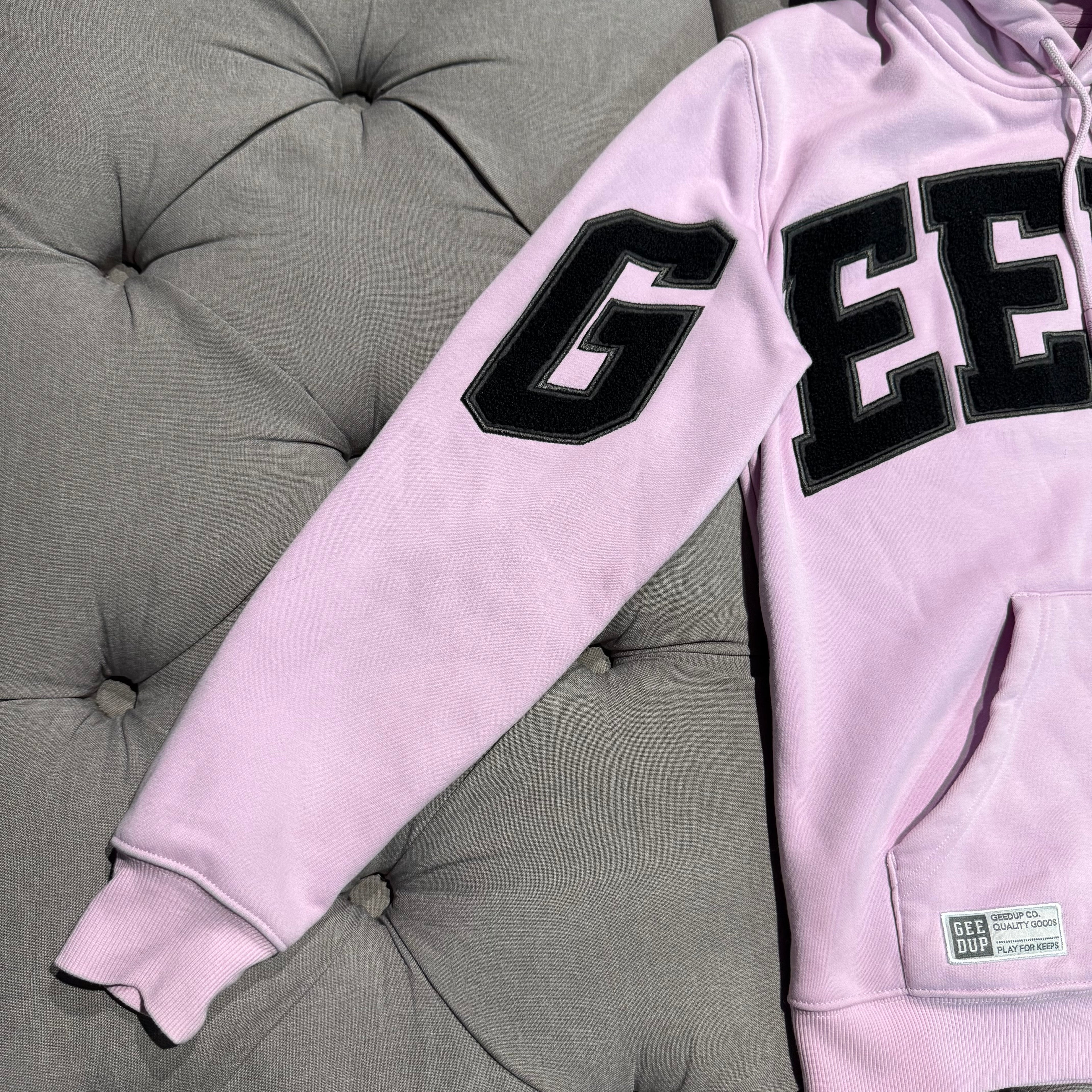 Geedup Team Logo Hoodie 'Lavender Black' (Second hand)
