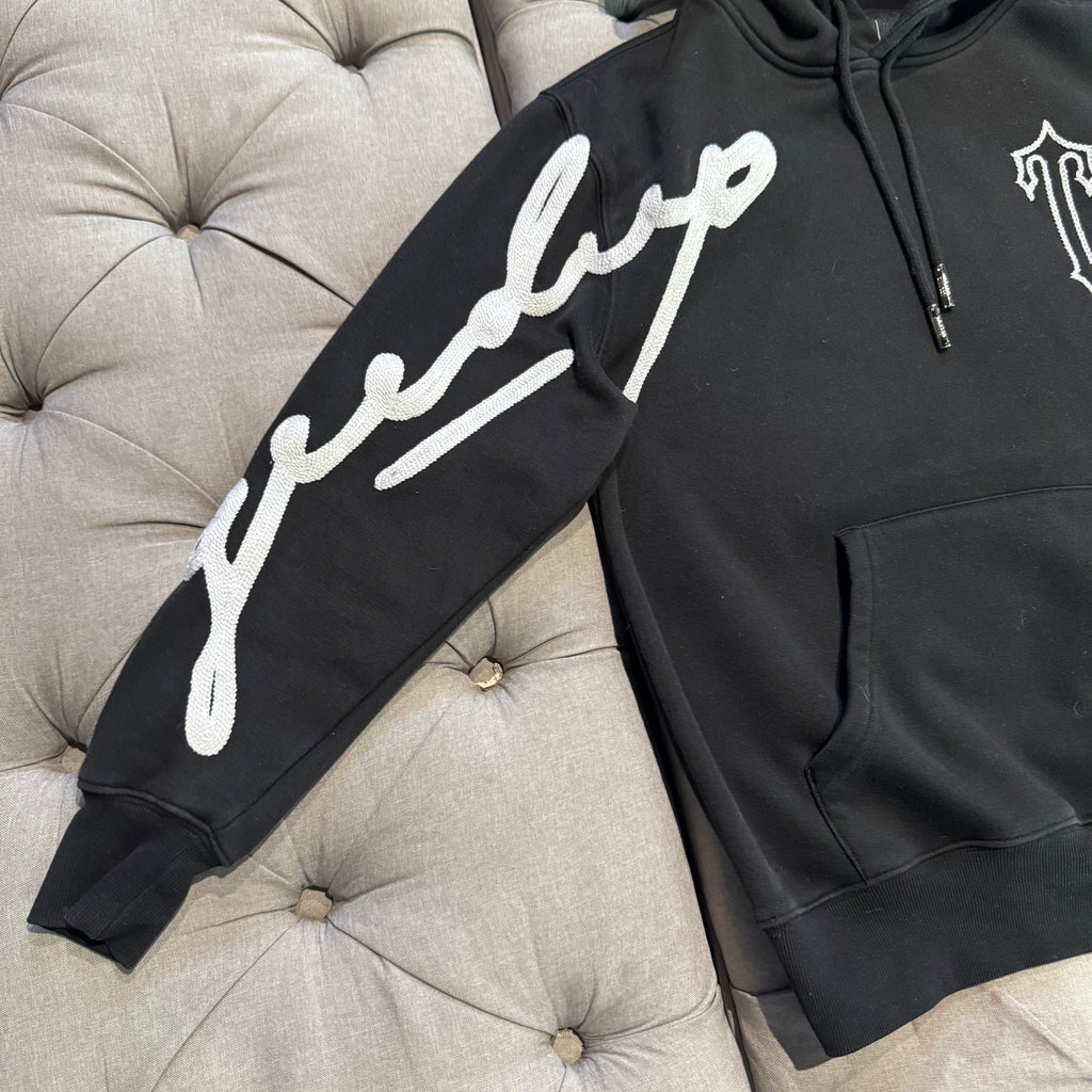 Geedup Signature Trapstar Hoodie 'Black White' (Second hand)
