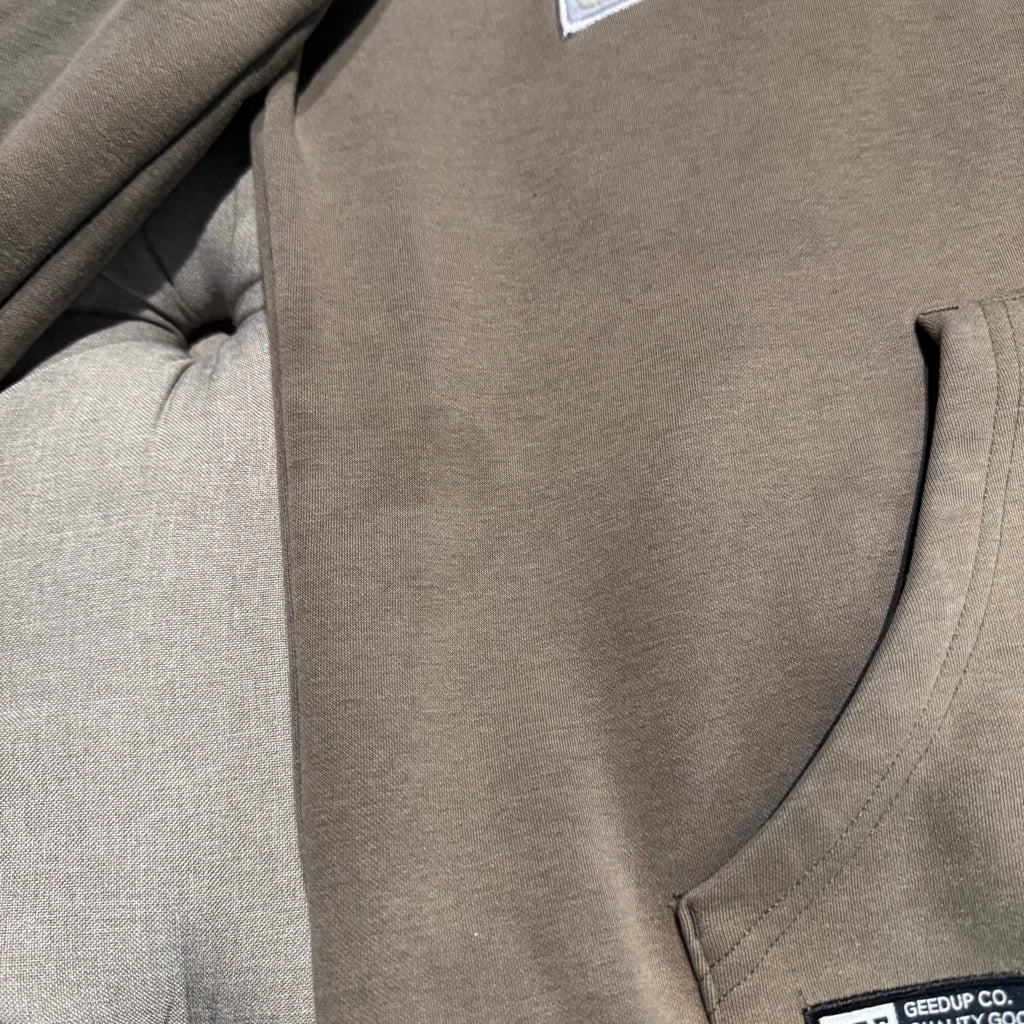Geedup Team Logo Hoodie 'Asphalt Grey' (Second hand)