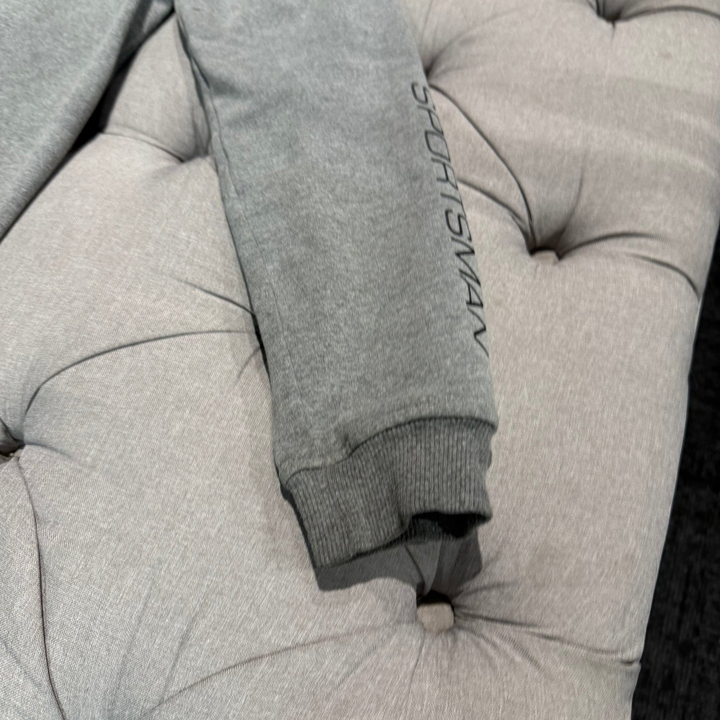 Geedup Sportsman Zip Up Jacket Chest Logo 'Grey' (Second hand)
