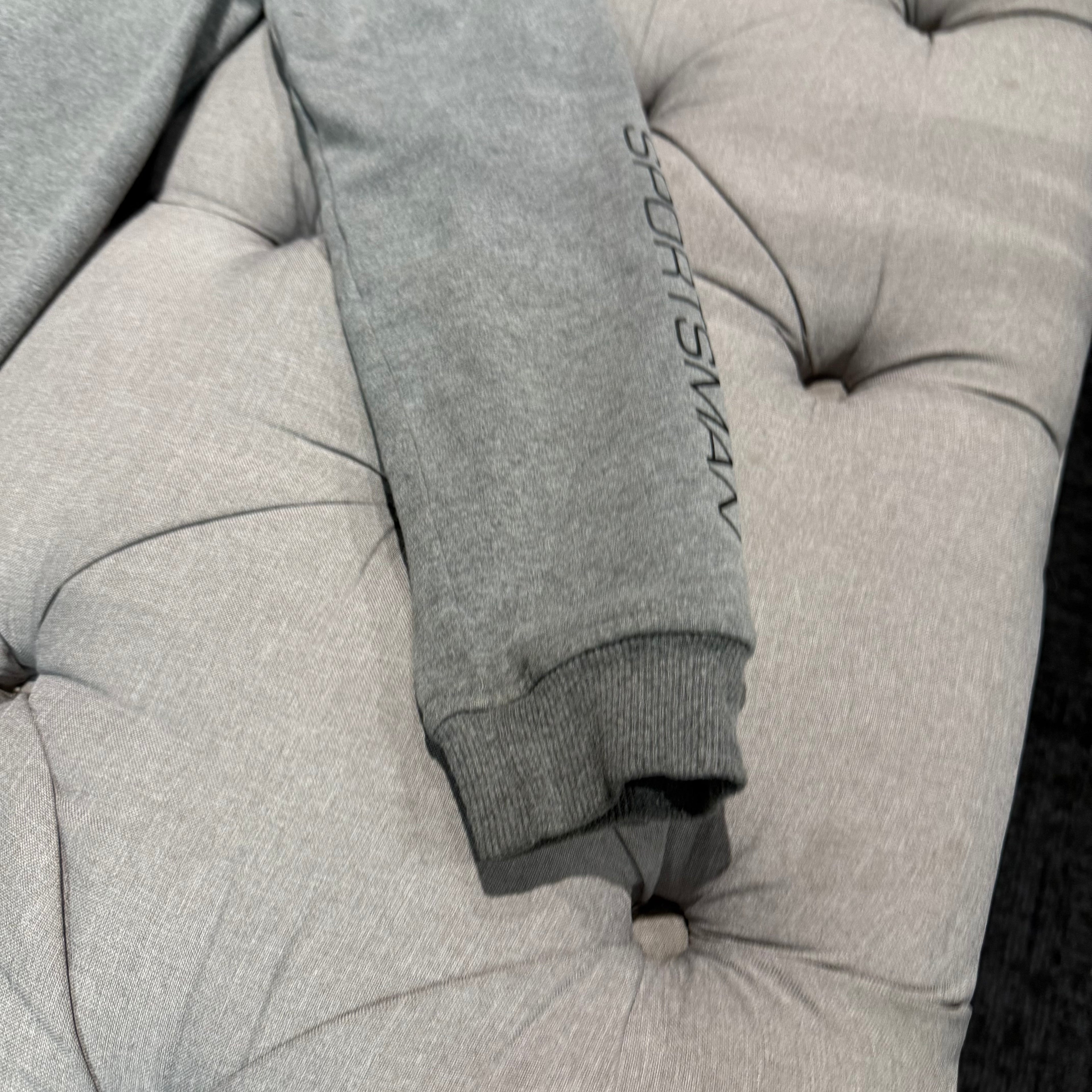 Geedup Sportsman Zip Up Jacket Chest Logo 'Grey' (Second hand)