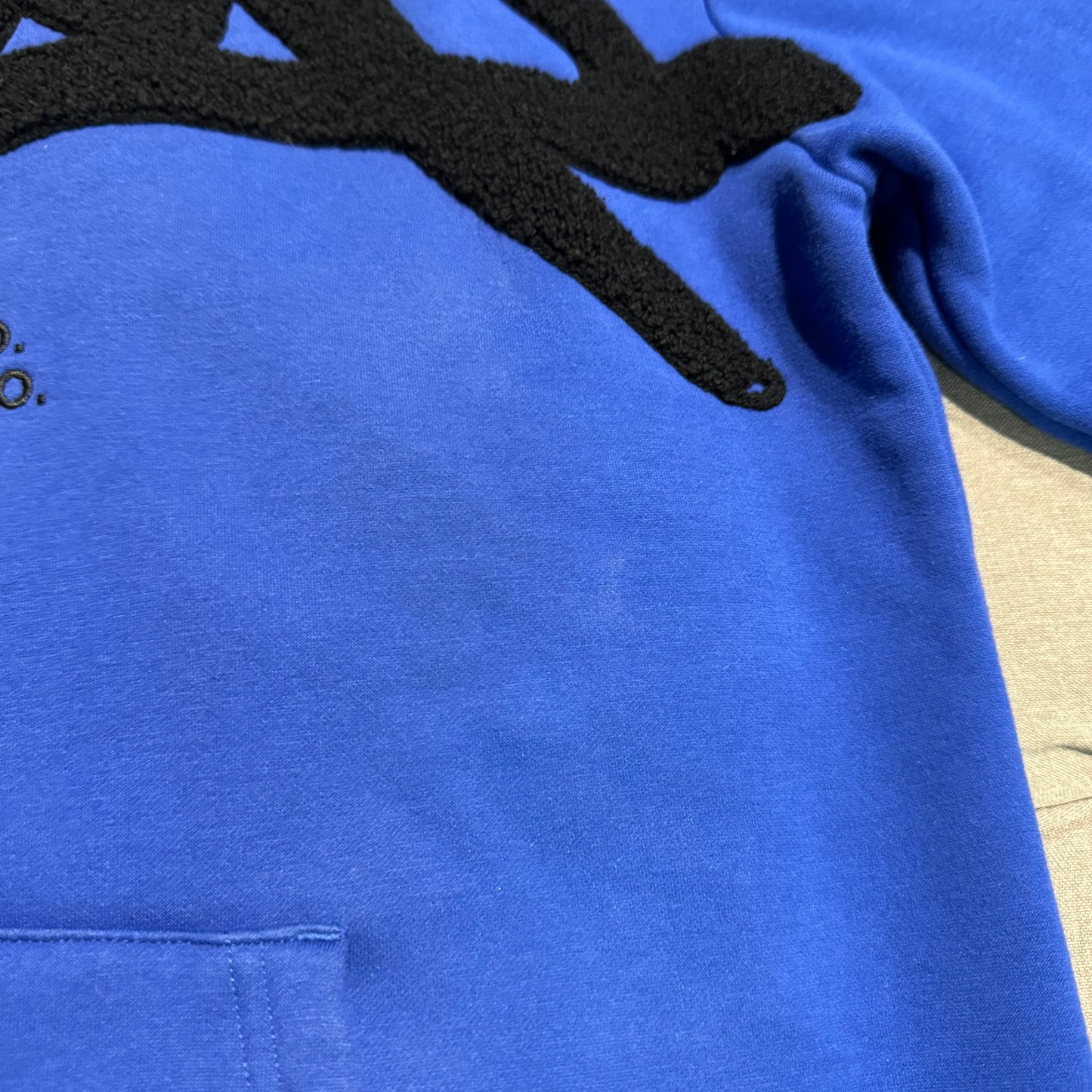 Geedup Handstyle Hoodie 'Blue Black' (Second hand)