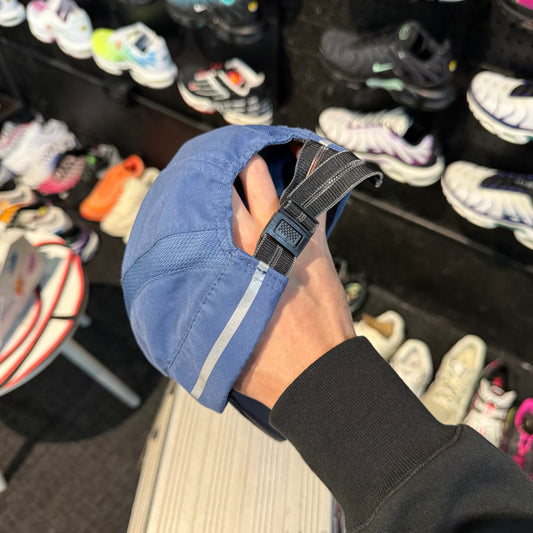 Asics Cap Brim Logo 'Navy Blue Reflective' (Second hand)