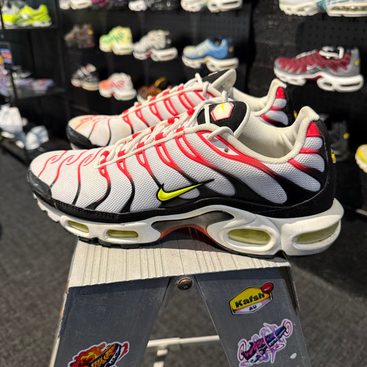 Nike Air Max Plus 'TN' White Crimson Venom (Second hand)