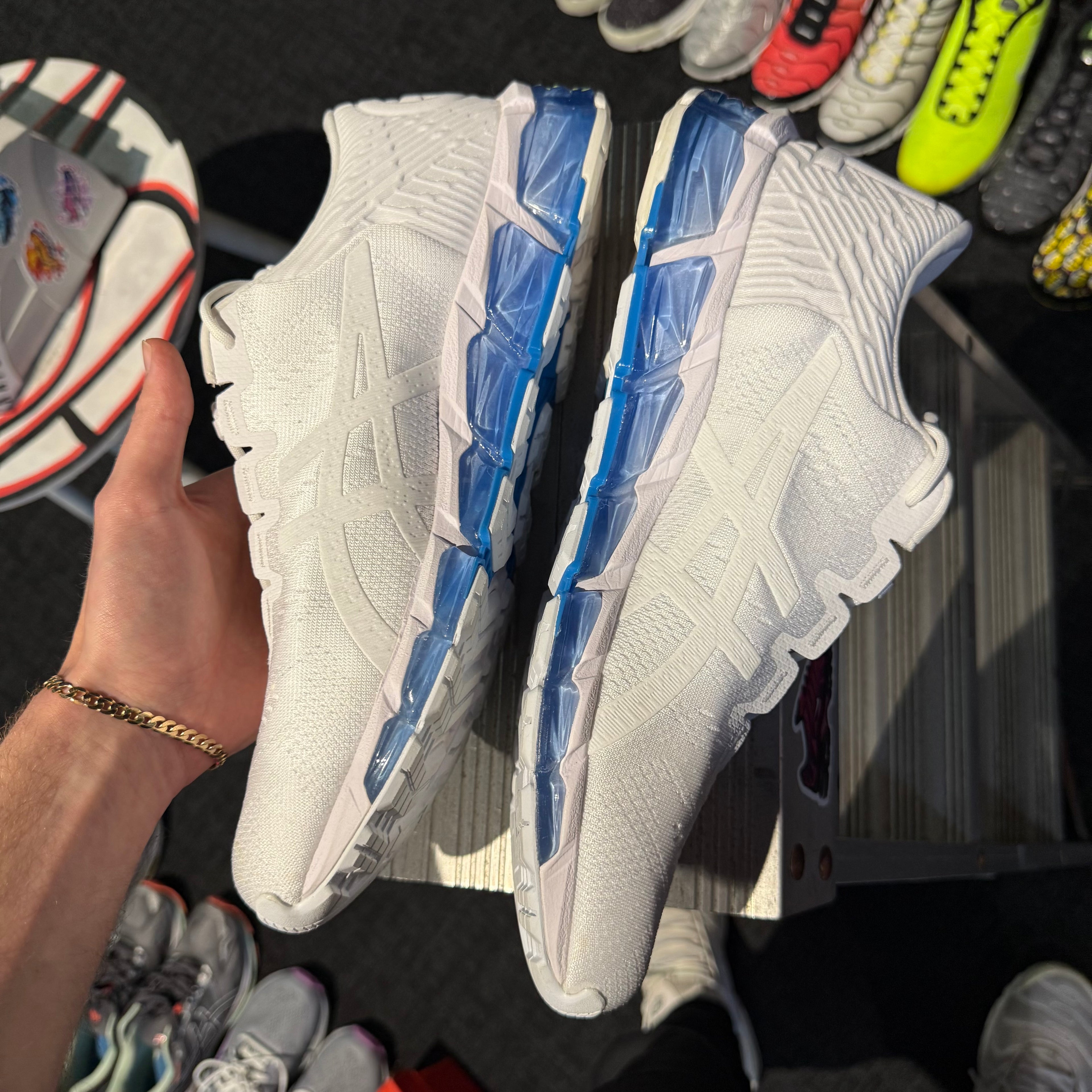 Asics Gel Quantum 360 5 Jacquard 'White Azul Blue' (Second hand)