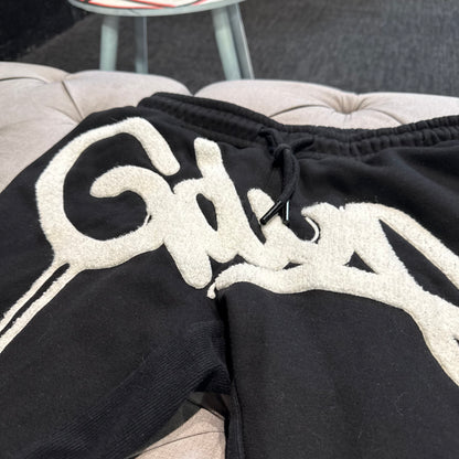 Geedup Handstyle Track Pants 'Black White' (Second hand)